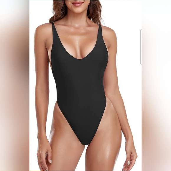 NWOT sexy high cut one piece - Picture 2 of 6